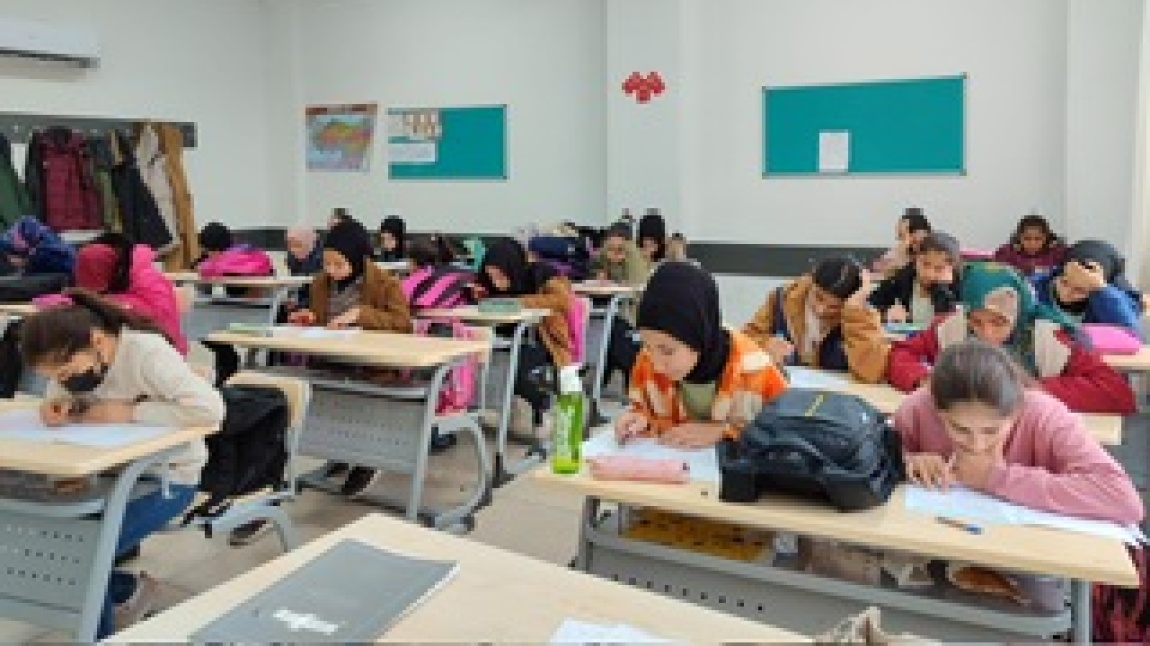 BİGEP kapsamında 7.ve 8.sınıf öğrencilerimize deneme sınavı yapıldı
